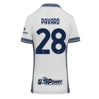 Dámy Fotbalový dres Inter Milan Benjamin Pavard #28 2024-25 Venkovní Krátký Rukáv